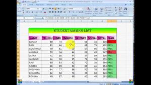 Excel Exercises – Best Computer Institute